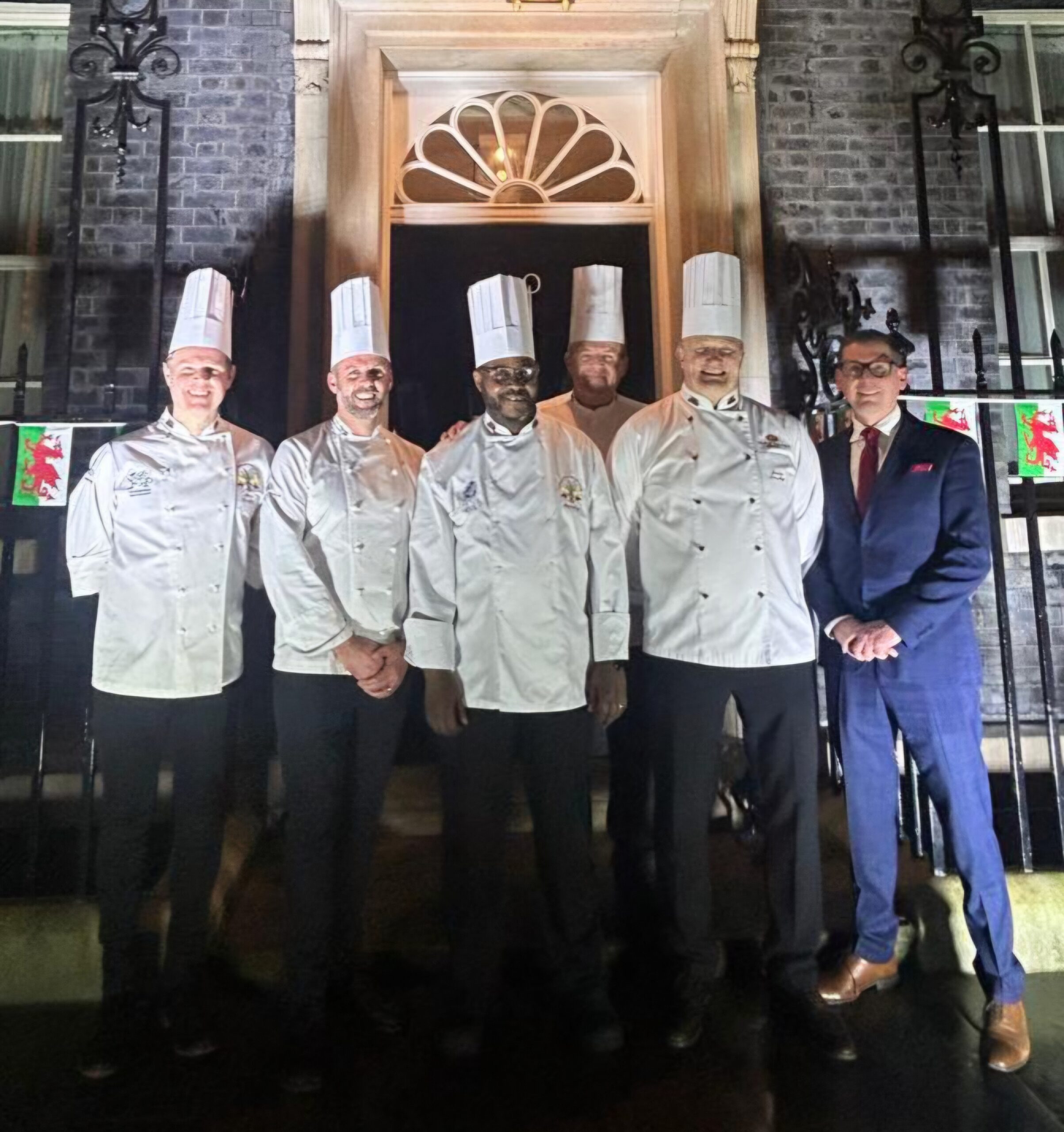 David Rothstein Chef St. David's Day Chefs served up treats at 10 Downing Street