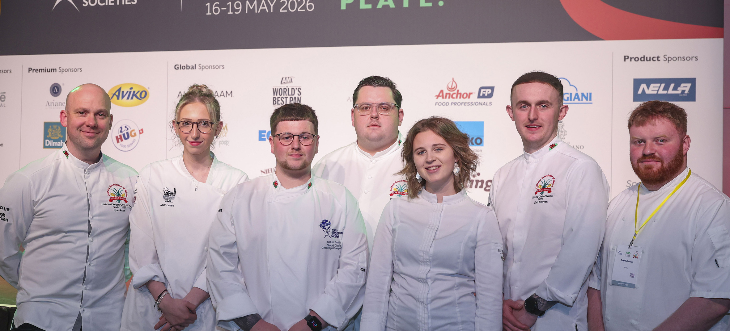 Chefs proud to have represented Wales in Global Chefs Challenge finals All Chefs01